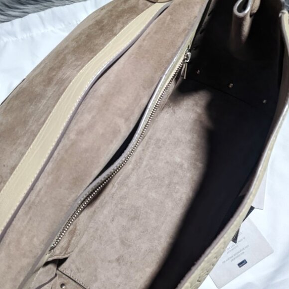 Jimmy Choo Lockett Convertible Shoulder Bag Leather Large - Picture 13 of 16